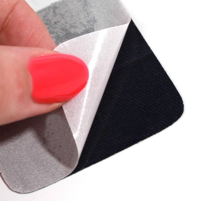 Набор заплаток для одежды, термоклеевые, 7 шт, цвет синий Набор заплаток для одежды, термоклеевые, 7 шт, цвет синий