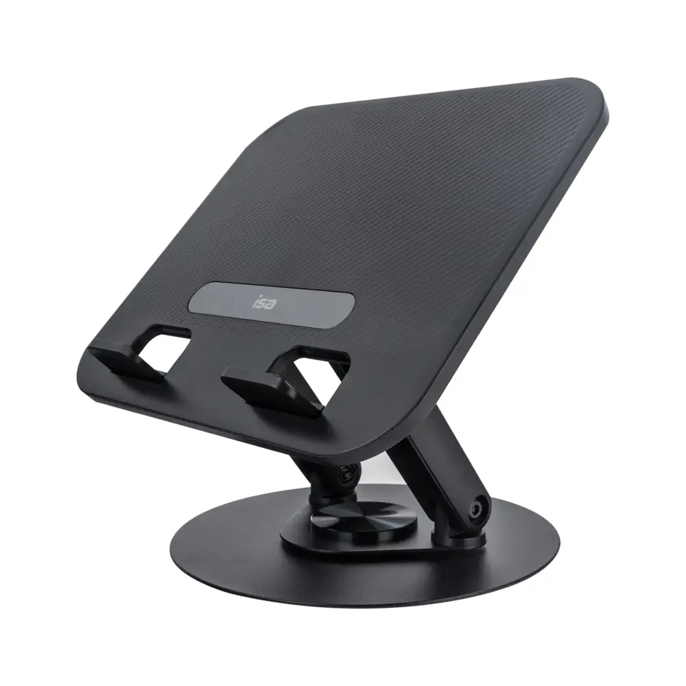 Настольная подставка PH-6 для ноутбука ISA черная (20 шт/кор)