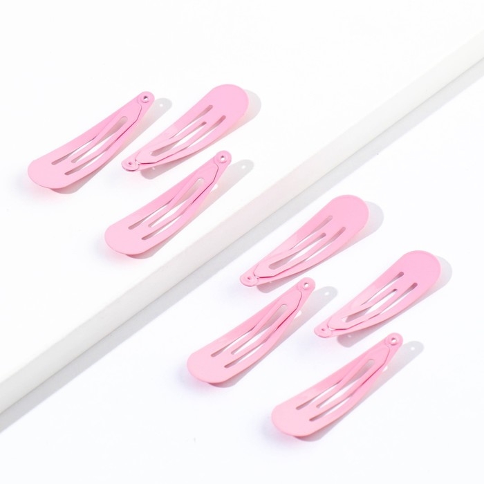 Заколки для волос «Girl in trend», 7 шт, 5 х 1 х 0,1см Заколки для волос «Girl in trend», 7 шт, 5 х 1 х 0,1см