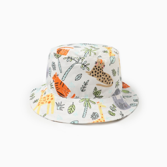 Панама детская, цвет белый, размер 48 Панама детская, цвет белый, размер 48