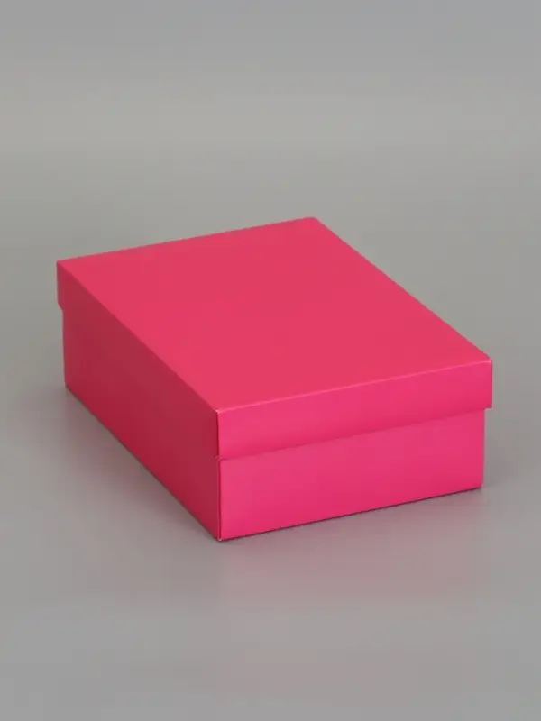 Коробка складная, крышка-дно, розовая Барби, 24 х 17 х 8 см