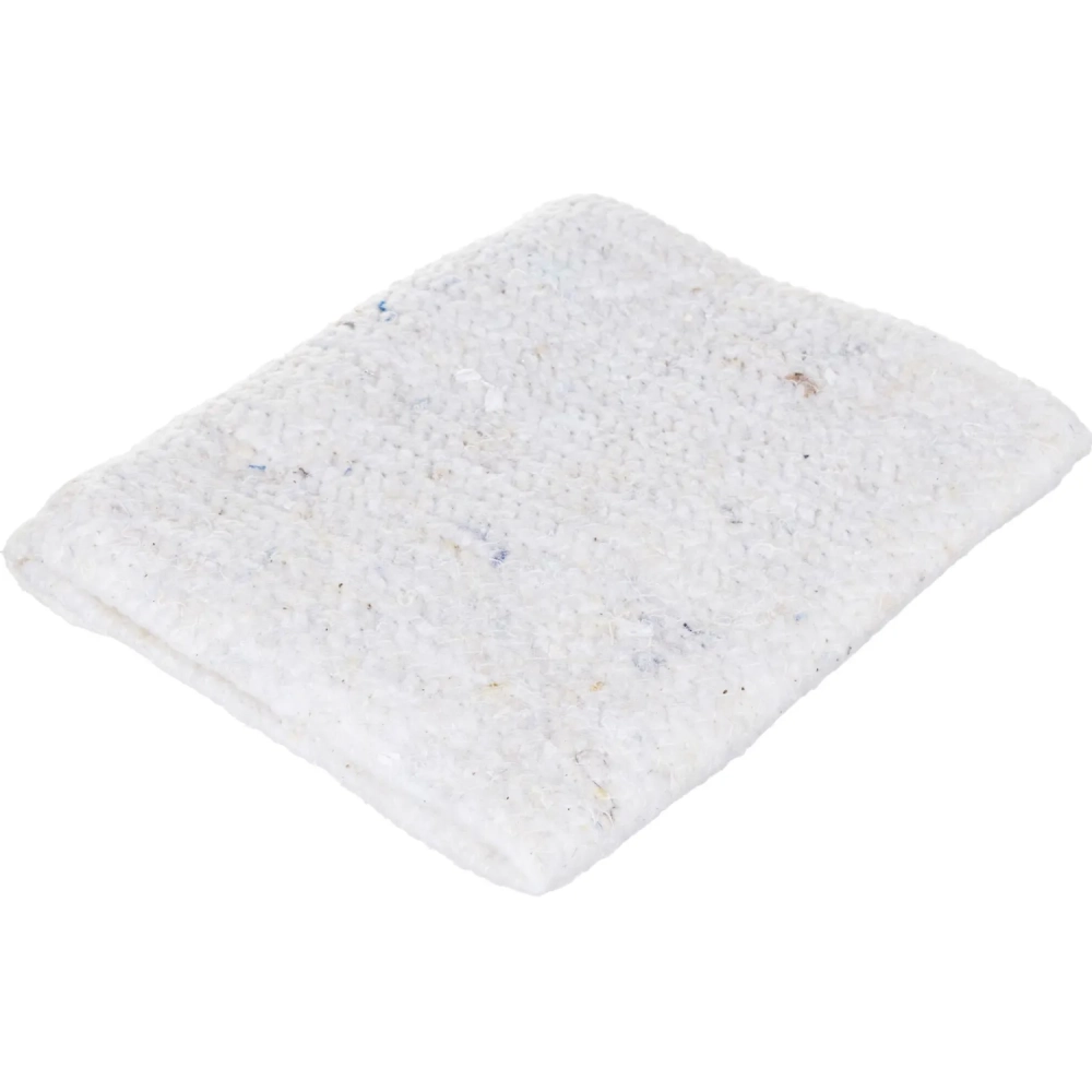 Тряпка для пола белая 50х60 см редкопрошивная 180г/м2