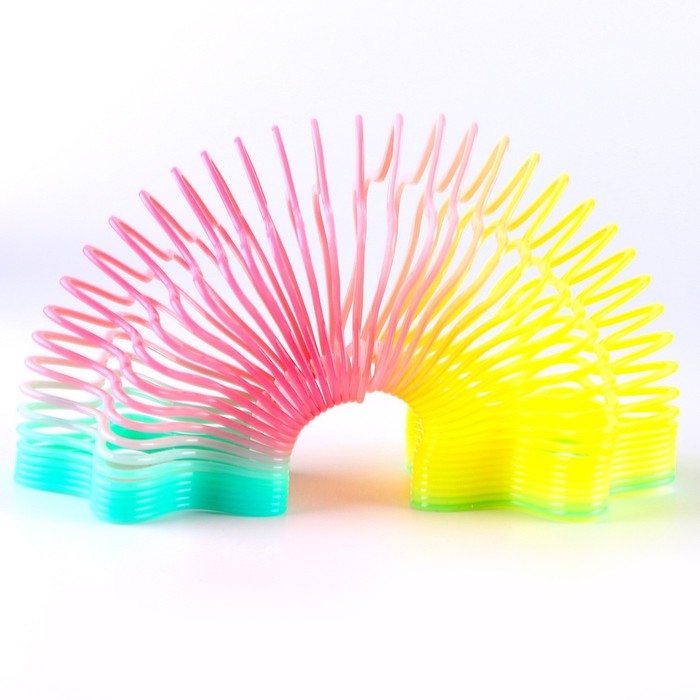 Новогодний подарок. Пружинка - радуга «Дракоша», в форме звезды, цвета МИКС, d = 5 см, в коробке