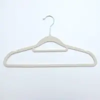 Плечики для одежды &laquo;Бархат&raquo;, размер 44-46, флокированное покрытие, цвет МИКС