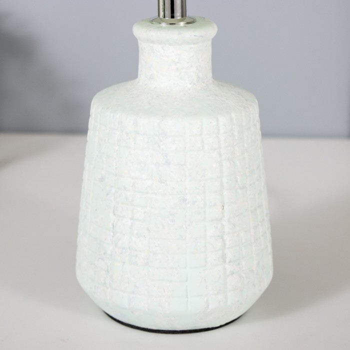 Настольная лампа Настольная лампа "Джалин" Е14 40Вт нежно-мятный 20х20х34 см RISALUX