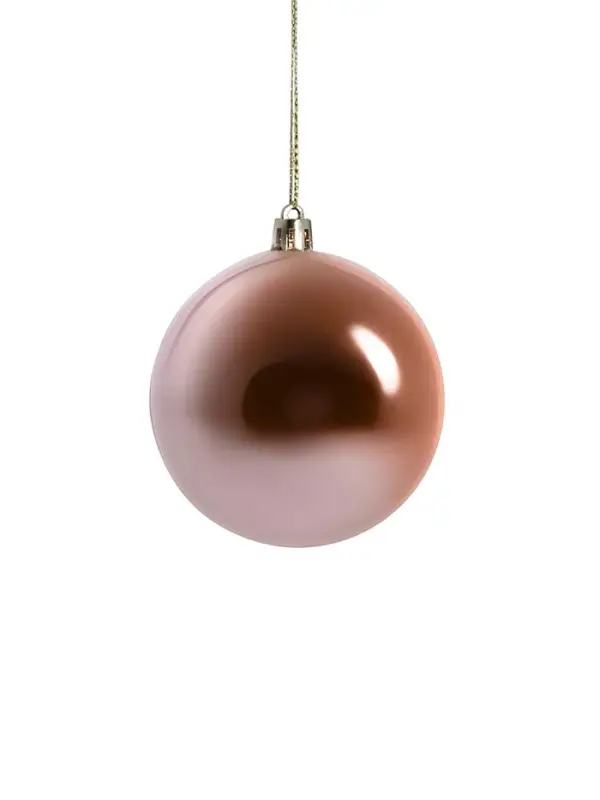 Ёлочные игрушки &laquo;Бахор&raquo;, шары новогодние, d=8 см, набор 5 шт., винтаж, золото