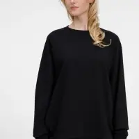 Свитшот унисекс Avenu, черный, размер XL/XXL