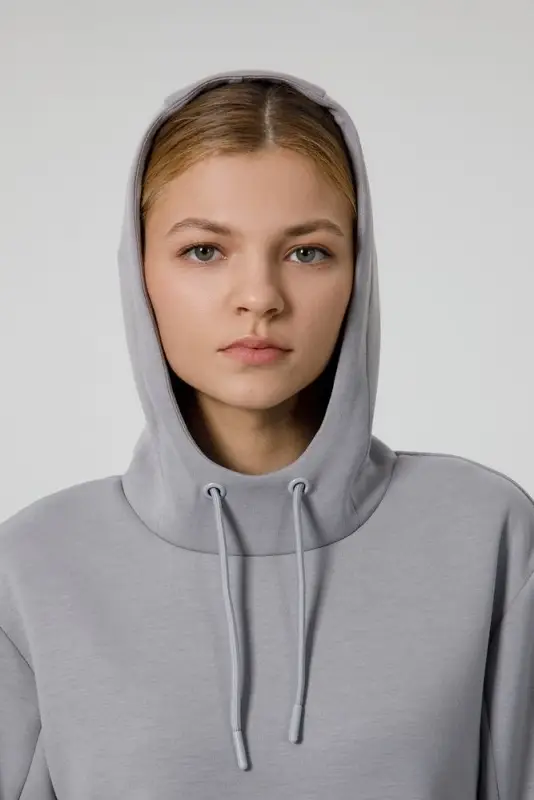 Худи унисекс Begi, серое, размер XS Худи унисекс Begi, серое, размер XS