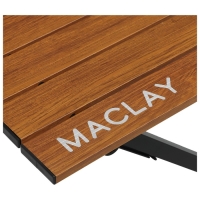 Стол туристический Maclay, складной, 140х65х50 см, цвет под дерево