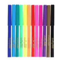 Фломастеры 12 цветов TOP Calligrata, в блистере