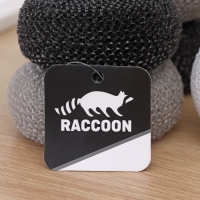Губки для посуды Raccoon «Бублик», 5 шт, 9×9×5 см