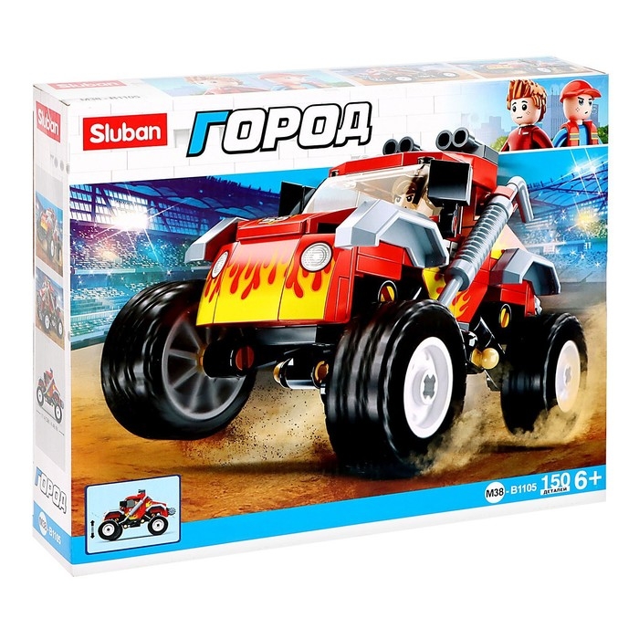 Конструктор внедорожник «Бигфут» Sluban Город, 150 деталей, 6+