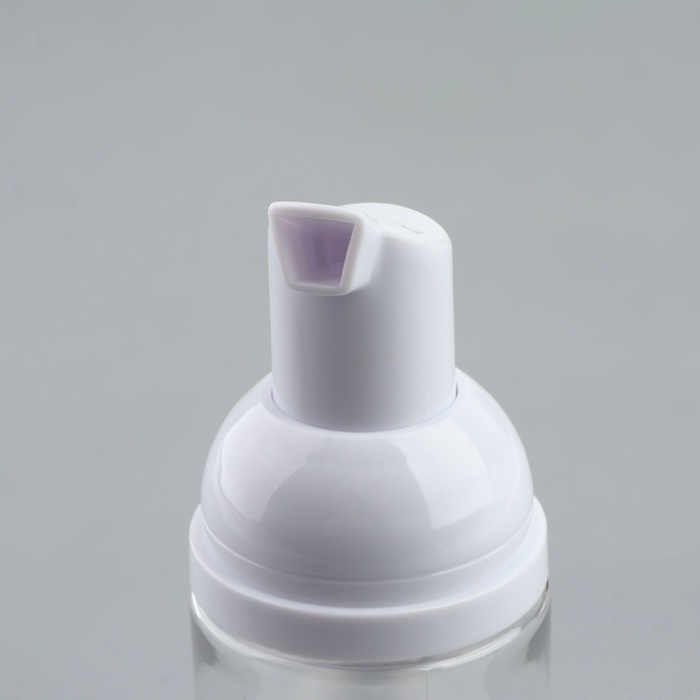 Бутылочка для хранения, с пенообразующим дозатором, 30 мл, цвет прозрачный/белый Бутылочка для хранения, с пенообразующим дозатором, 30 мл, цвет прозрачный/белый