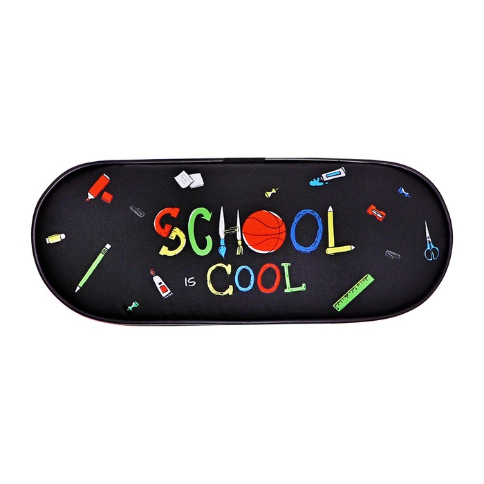 Пенал мягкий, 1 отделение, 95 х 205 х 45 мм, футляр, с наполнением 17 предметов, гуашь 11 цветов, Calligrata, School Пенал мягкий, 1 отделение, 95 х 205 х 45 мм, футляр, с наполнением 17 предметов, гуашь 11 цветов, Calligrata, School