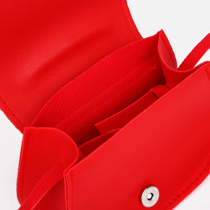 Сумка детская для девочки на магните, цвет красный Сумка детская для девочки на магните, цвет красный