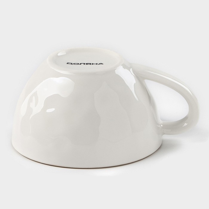 Чашка фарфоровая Доляна «Космос», 250 мл, цвет синий Чашка фарфоровая Доляна «Космос», 250 мл, цвет синий