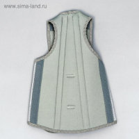Корректор осанки НТ-КР-028, усиленный, 4 ребра, размер XS, цвет серый