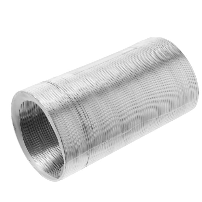 Воздуховод гофрированный ERA, d=150 мм, раздвижной до 3 м, алюминиевый Воздуховод гофрированный ERA, d=150 мм, раздвижной до 3 м, алюминиевый