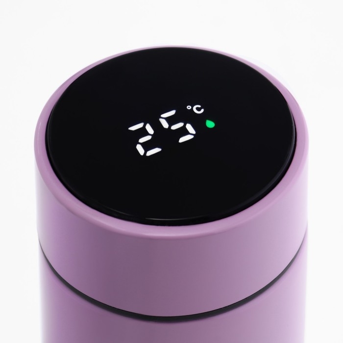 Термос, 500 мл, Basic Термос, 500 мл, Basic "Мастер К", с ситечком, с датчиком температуры, сохраняет тепло 8 ч