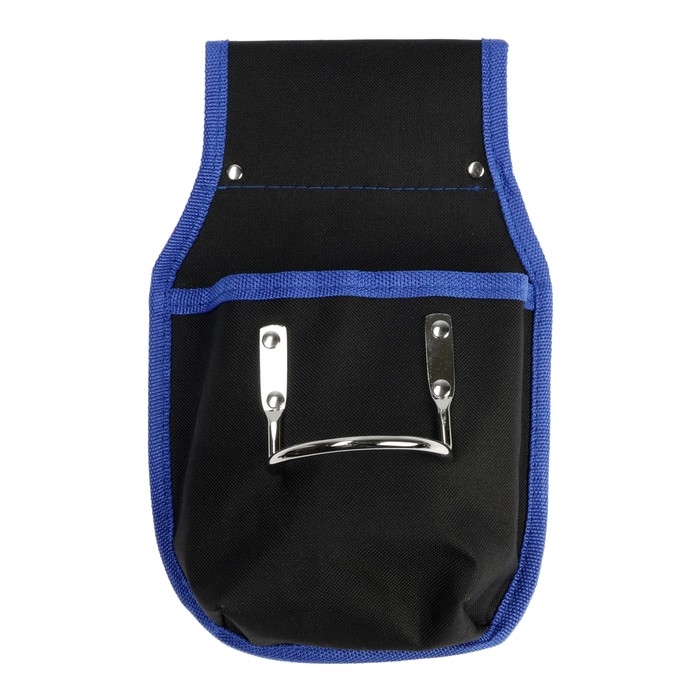 Сумка-пояс ТУНДРА, одинарная, держатель для молотка, карман Сумка-пояс ТУНДРА, одинарная, держатель для молотка, карман