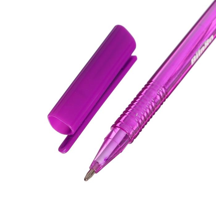 Набор ручек шариковых, 6 цветов, треугольный, тонированный корпус, в блистере на кнопке Набор ручек шариковых, 6 цветов, треугольный, тонированный корпус, в блистере на кнопке