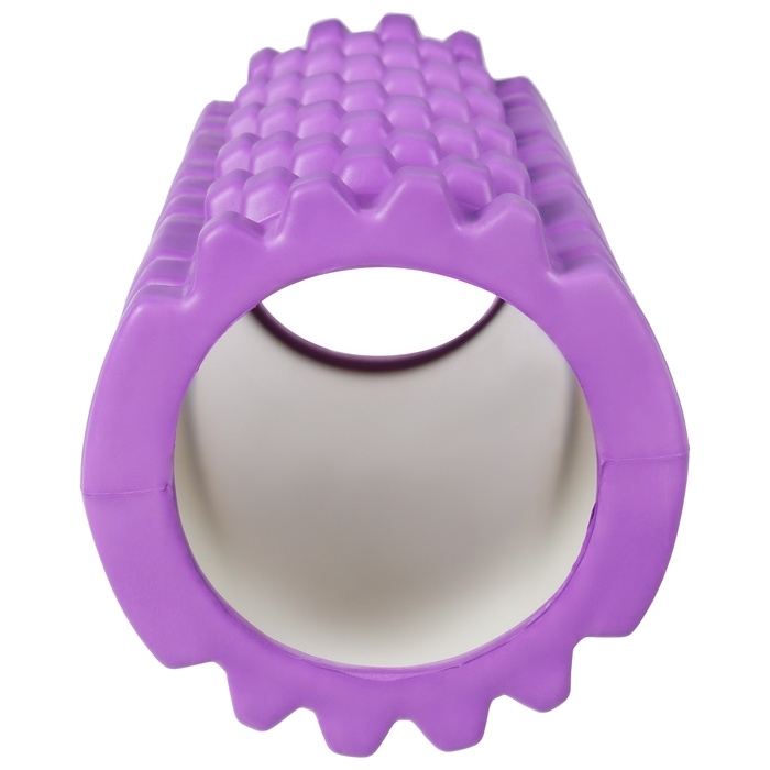 Ролик массажный Sangh, 33х14 см, цвет фиолетовый Ролик массажный Sangh, 33х14 см, цвет фиолетовый