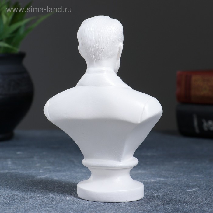 Бюст Чайковский 9,5х13,5х5см белый Бюст Чайковский 9,5х13,5х5см белый