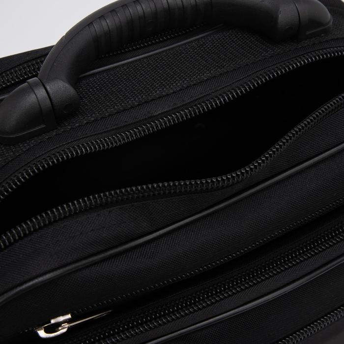 Сумка мужская RISE, цвет чёрный Сумка мужская RISE, цвет чёрный