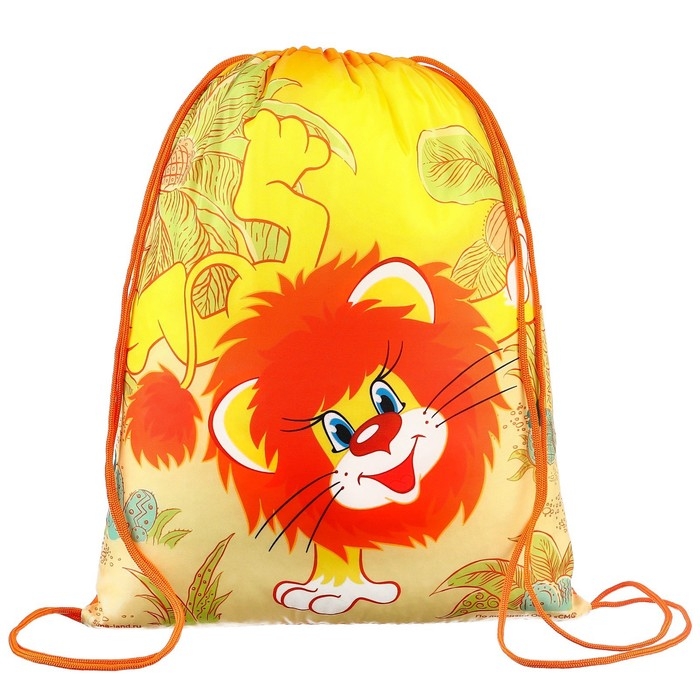 Мешок для обуви 420 х 350 мм, Союзмультфильм Львенок и Черепаха (мягкий полиэстер, плотность 210D) Мешок для обуви 420 х 350 мм, Союзмультфильм Львенок и Черепаха (мягкий полиэстер, плотность 210D)