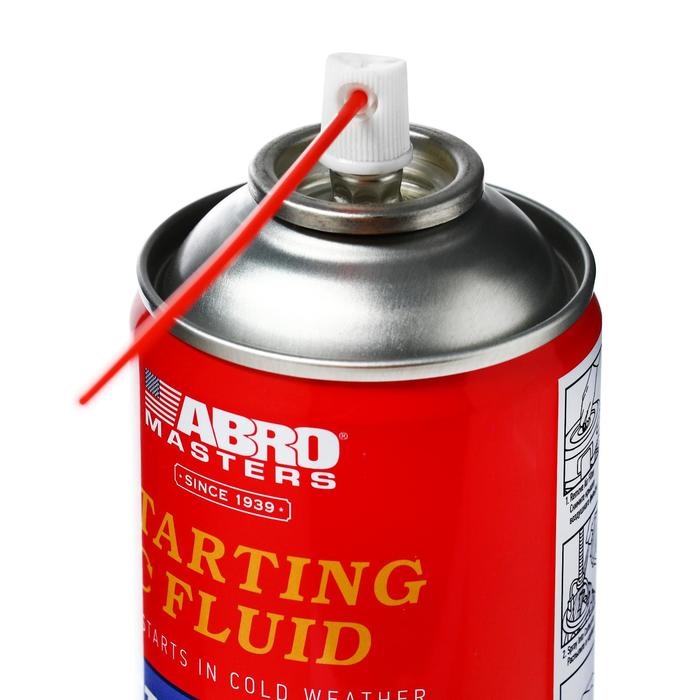 Стартовая жидкость ABRO MASTERS, 400 мл SF-650-400-AM-RE Стартовая жидкость ABRO MASTERS, 400 мл SF-650-400-AM-RE