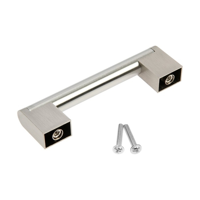 Ручка-скоба CAPPIO RSC013, м/о 96 мм, d=14 мм, цвет сатиновый никель