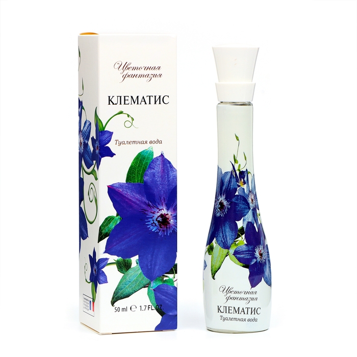 Туалетная вода женская Туалетная вода женская "Цветочная Фантазия" клематис, 50 мл (по мотивам Climat (Lancome)