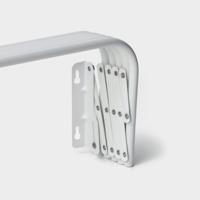 Сушилка для белья настенная, 60 см, цвет белый Сушилка для белья настенная, 60 см, цвет белый