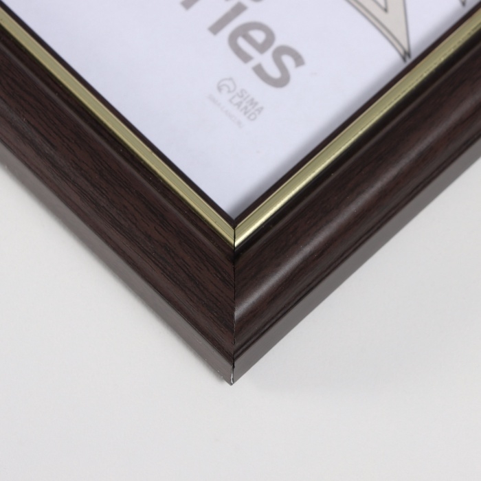 Фоторамка пластик Фоторамка пластик "Пиксель" 15х21 см, венге