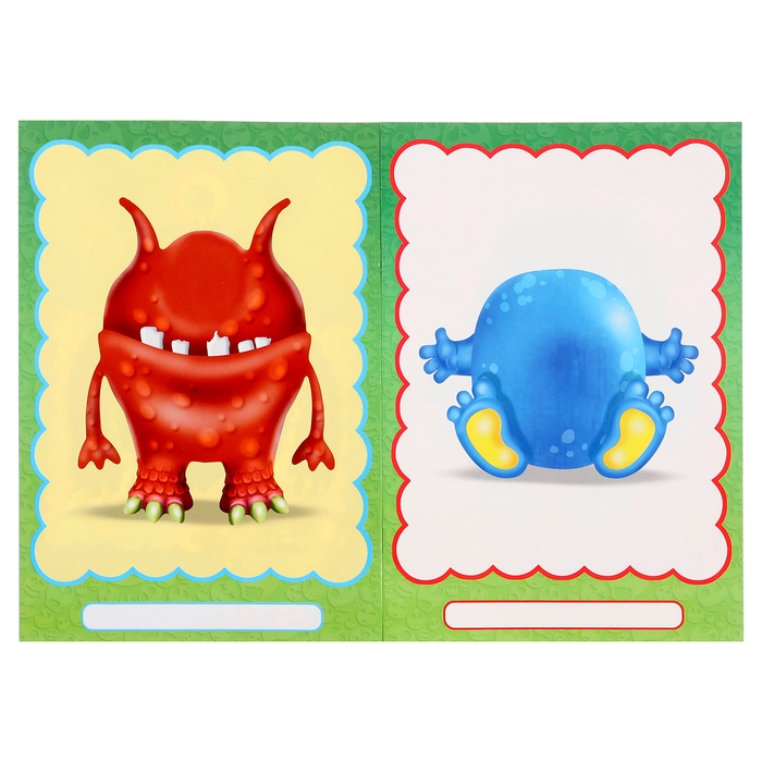 Книжка с наклейками «Создай своего монстрика. Клисарошка» Книжка с наклейками «Создай своего монстрика. Клисарошка»