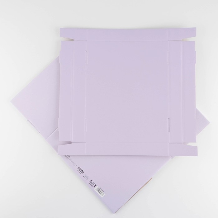 Коробка подарочная складная, упаковка, «Лавандовая», 31,2 х 25,6 х 16,1 см Коробка подарочная складная, упаковка, «Лавандовая», 31,2 х 25,6 х 16,1 см