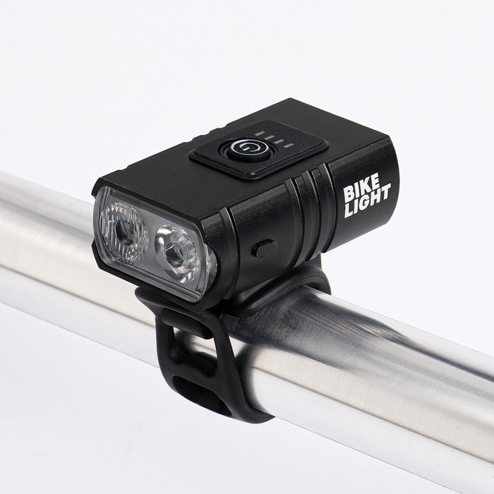 Фонарь велосипедный передний аккумуляторный, водонепроницаемый, 6 режимов Фонарь велосипедный передний аккумуляторный, водонепроницаемый, 6 режимов