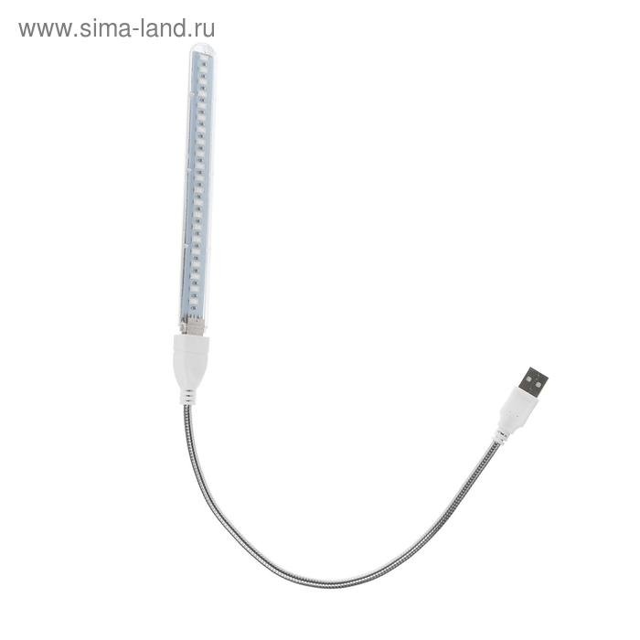Фитосветильник светодиодный, 3 Вт, от USB, на гибкой ножке,