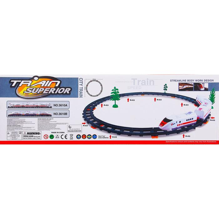 Железная дорога &laquo;Скоростной электропоезд&raquo;, световые эффекты, 27 деталей