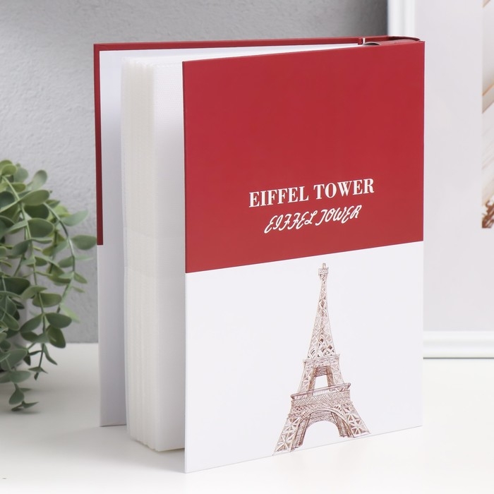 Фотоальбом на 200 фото 10х15 см  Фотоальбом на 200 фото 10х15 см "Мост" в коробке МИКС 26х20,5х5,5 см