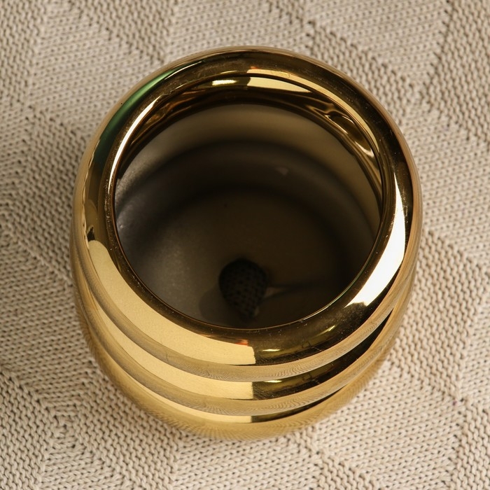 Горшок  Горшок "Ханна" 11х10см, золотой