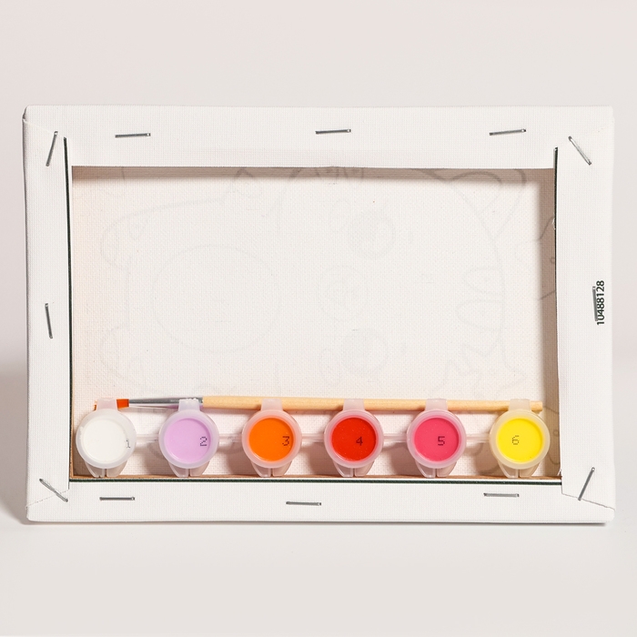 Картина по номерам для детей «Котик со звёздочками», 21 х 15 см Картина по номерам для детей «Котик со звёздочками», 21 х 15 см