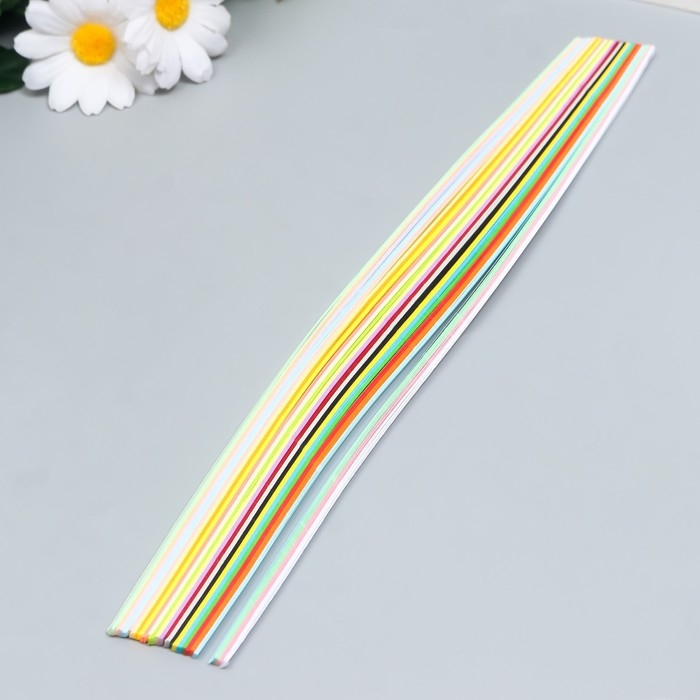 Бумага для квилинга (кручения) 25 цветов, 80гр, 250л, 3мм х 300мм Бумага для квилинга (кручения) 25 цветов, 80гр, 250л, 3мм х 300мм