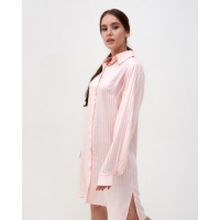 Рубашка (сорочка) женская KAFTAN "Полоска", св. розовый, р. 40-42
