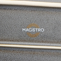 Блюдо фарфоровое овальное Magistro Urban, 260 мл, 18×9,8×2,5 см, цвет серый