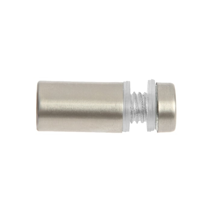 Дистанционный держатель для табличек, 12х25 мм, цвет матовый никель,набор 10 шт. Дистанционный держатель для табличек, 12х25 мм, цвет матовый никель,набор 10 шт.