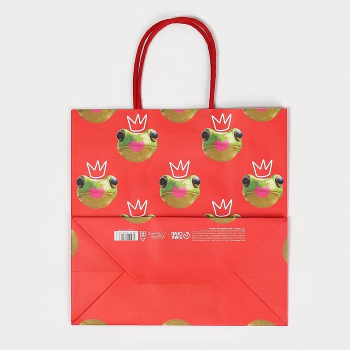 Пакет подарочный, упаковка, «Королева», 22 х 22 х 11 см