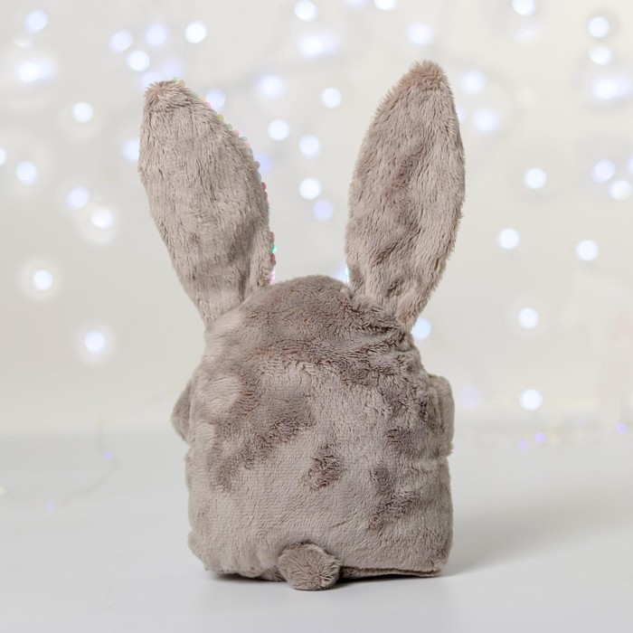 Мягкая игрушка «Зайка Мила», с пайетками, 16х8х17 см Мягкая игрушка «Зайка Мила», с пайетками, 16х8х17 см