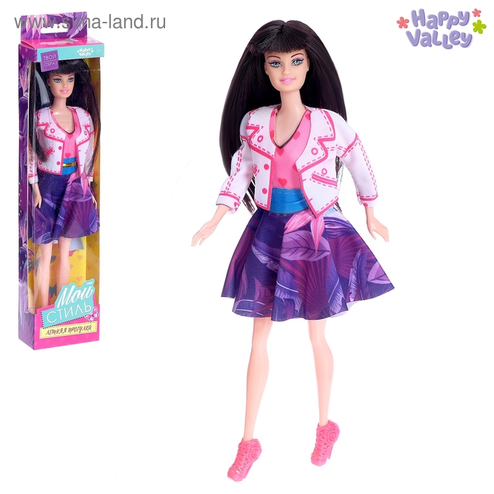 Кукла-модель «Мой стиль. Летняя прогулка» Кукла-модель «Мой стиль. Летняя прогулка»