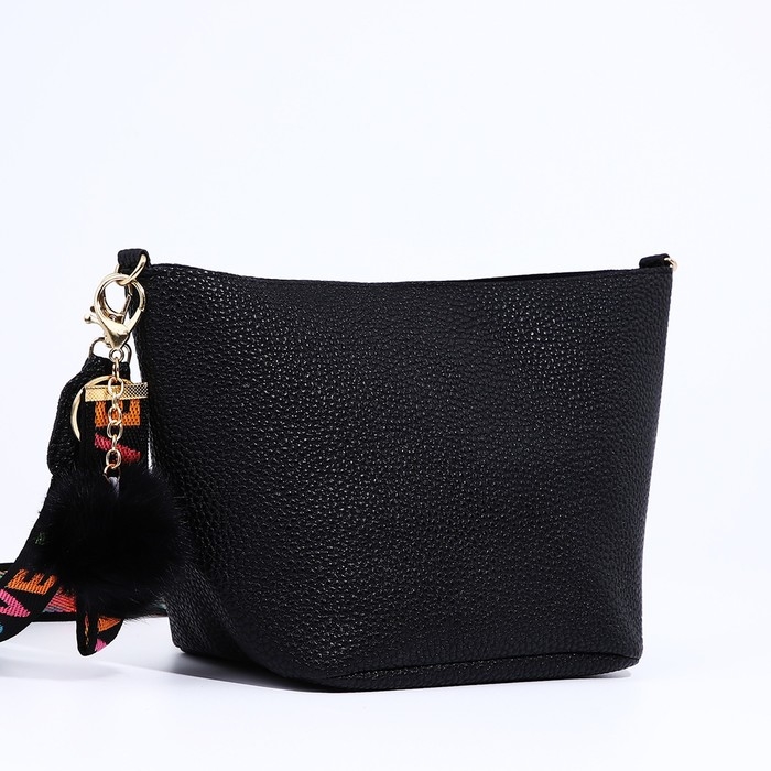 Сумка кросс-боди на молнии, цвет чёрный Сумка кросс-боди на молнии, цвет чёрный